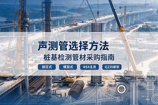南平声测管选型标准