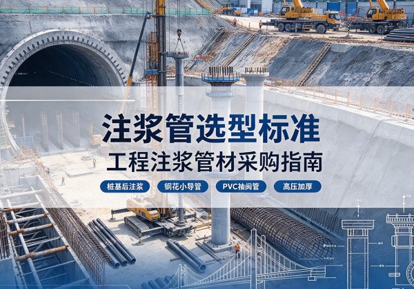 南平注浆管选型标准
